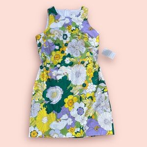 London times summer floral dress cotton size 10 NWT